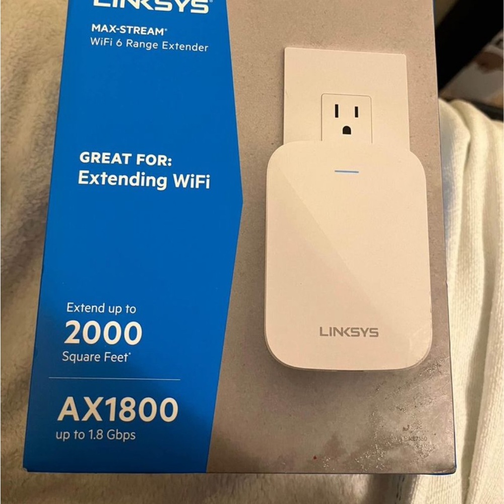Linksys 6 range WiFi extender